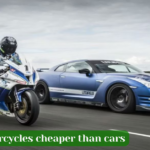 are motorcycles cheaper than cars